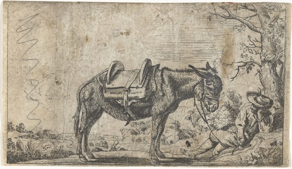 Uomo con asino - Rijks Museum, Amsterdam